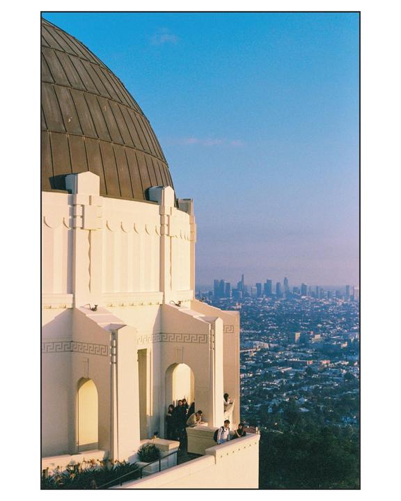 The Griffith observatory, portra 400, elan 7