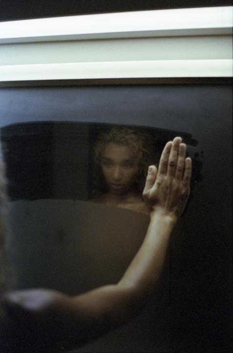 Reflection - Nikon Fe2 - Portra 800