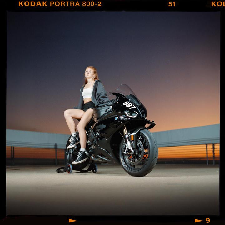 BMW s1000rr [Hasselblad 500cm, 80mm f2.8, Portra 800]