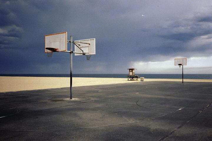 Newport Beach Storm (Olympus XA, Kodak Gold)