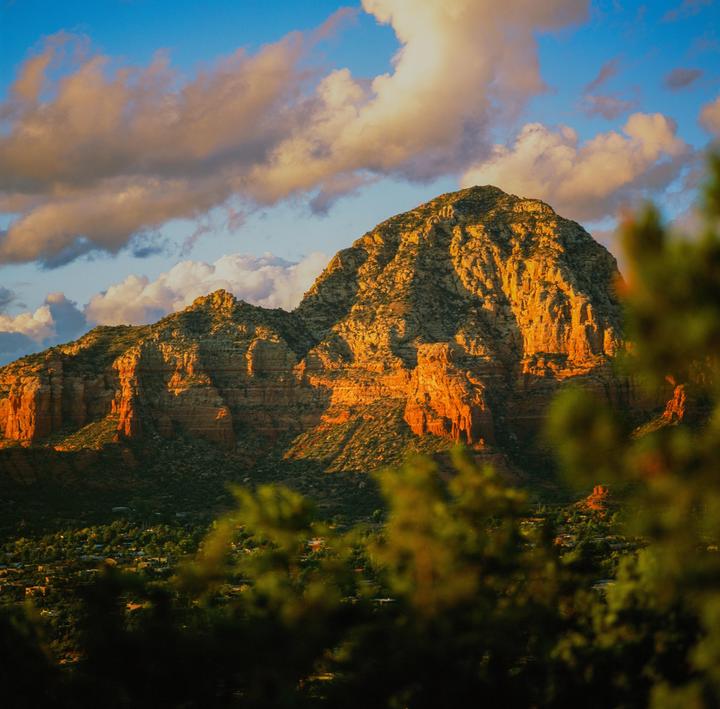 Sedona Golden Hour on Velvia