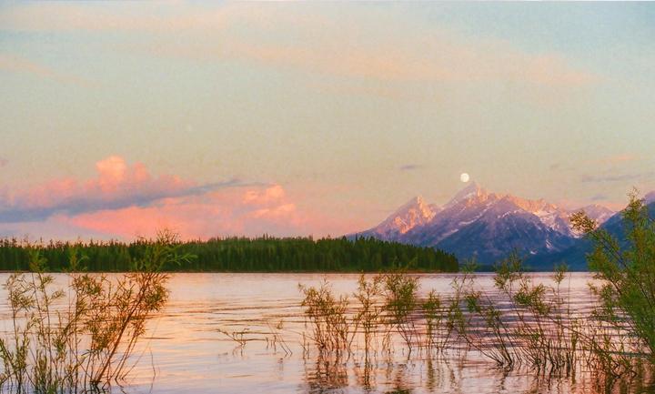 Made this composite by fusing together two of my shots from last summer. [Pentax KX | Portra 400 & 800]