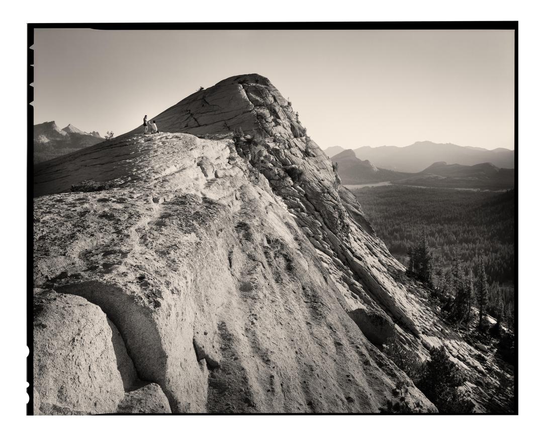The marriage proposal (8x10 HP5+, Computar 210mm, Chamonix Alpinist X), shot on chamonix with ilford hp5 plus