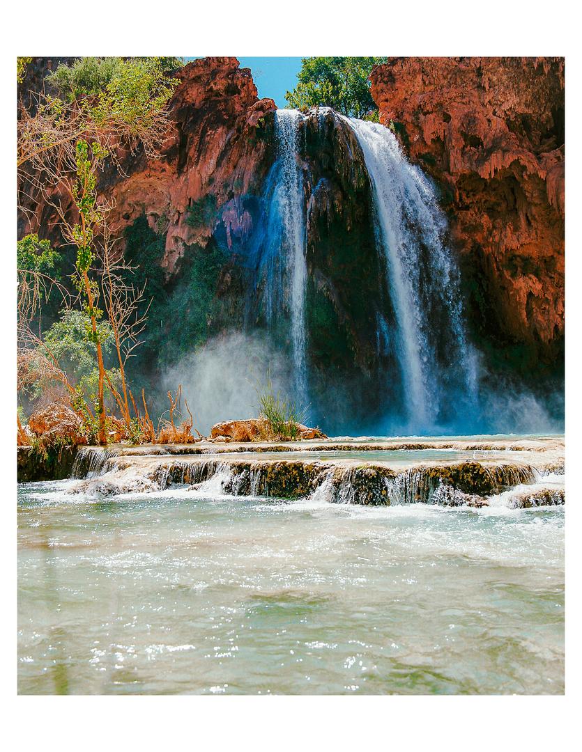 Havasu Falls/Grand Canyon | Mamiya RZ67 65mm f/4 | Ektar 100 & Portra 400, shot on mamiya rz67 with kodak ektar 100