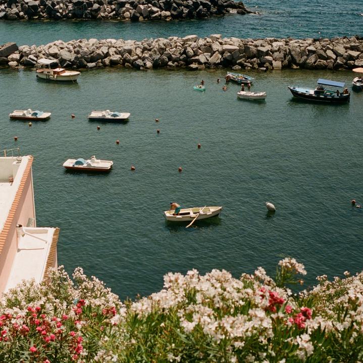 The bay, nikon f3,50mm f1.4, portra