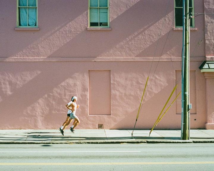 Afternoon jog | Pentax ME Super + SMC 50mm f/1.7 | Portra 400