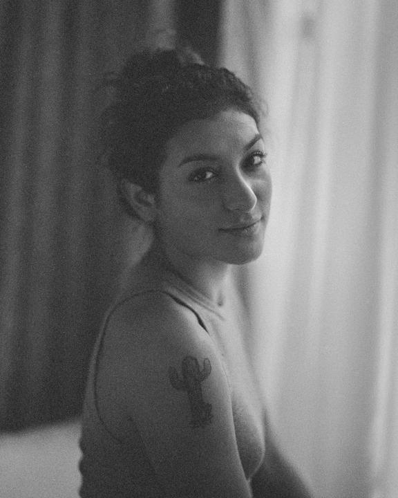 Renee [pentax 6x7 and delta 3200, 105mm, last image with extension tube, semi stand developed in hc110]