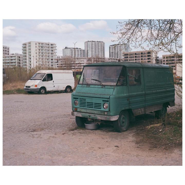 Odolany, Warsaw - where a forgotten industrial zone meets new condos [various film stocks and cameras]