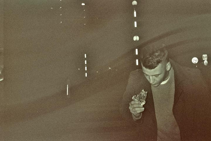 Black and White Film turned Greenish?