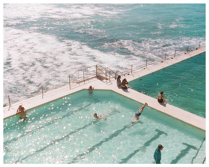 Beach Days. Canon Autoboy D5, Portra 400.