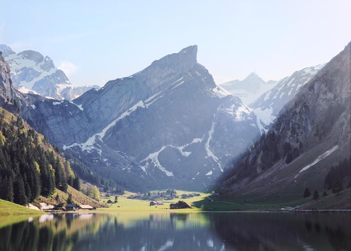 Landscapes and street scenes from Eastern Switzerland, Pentax 645, 75mm f2.8, stocks listed in body