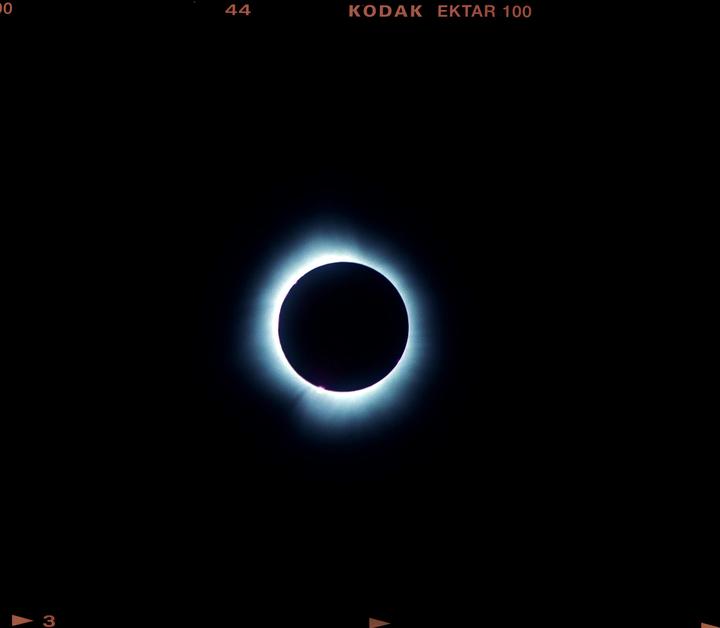 Eclipse totality earlier this month. RB67 with a 360mm lens + 2x teleconverter on Ektar 100