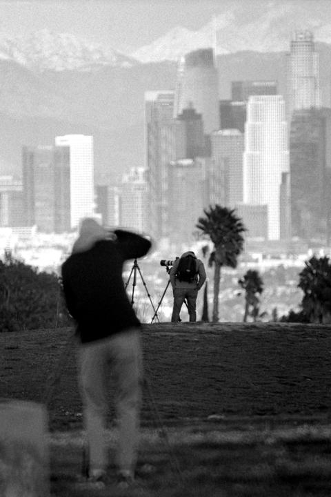 Three can play at this game... [Canon EF, Tamron 500mm f/8, Kentmere 400, Clayton F76+]