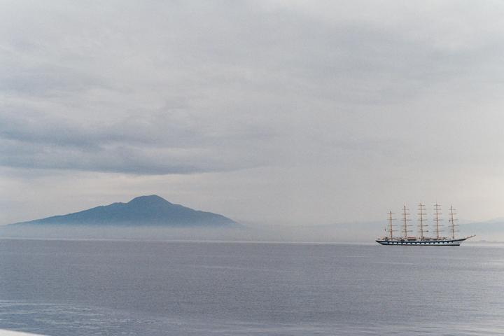 First Ship of the Day [AE-2, 50mm, Colorplus 200]
