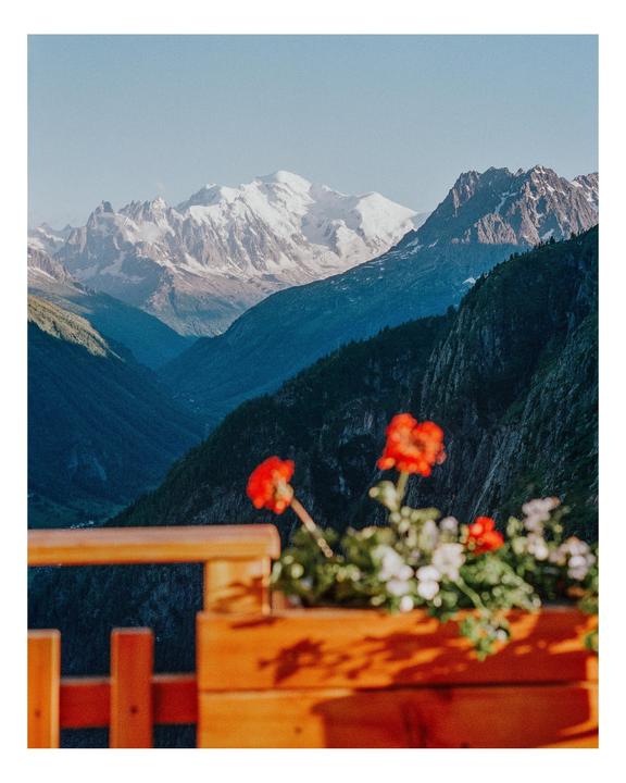 Mont Blanc from 8 slightly different angles - Leica M6, 35/50mm, Gold 200.