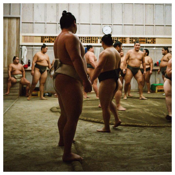 Morning Practice. Pentax 17/Kodak 400.