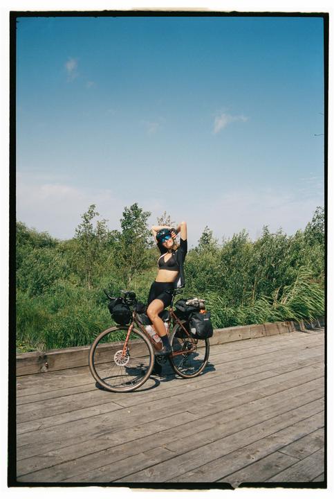 Snippets from a summer month of bikepacking through the Baltics and Scandinavia [Konica Hexar AF, 35mm f/2, Portra 400]