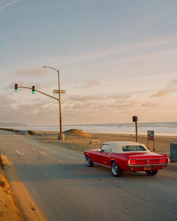 Great highway, Mamiya7+65mm f4, Portra 800