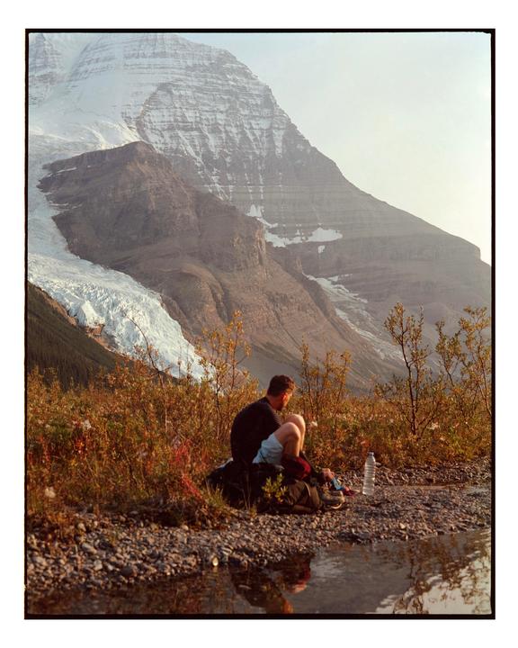Backpacking / Pentax 67 + Portra 400
