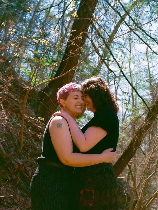 engagement pictures for my lovely beautiful friends (olympus om2, portra 400)