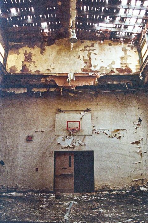 abandoned school