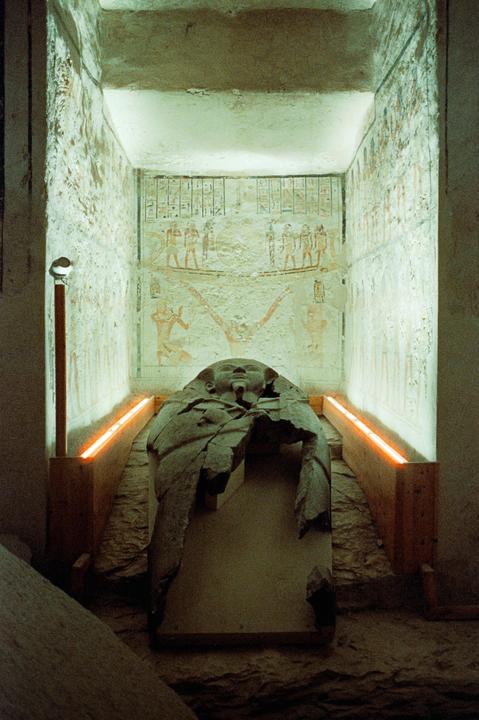 Valley of the Kings, Luxor, Egypt | CineStill 800T, Nikon F3, 28mm