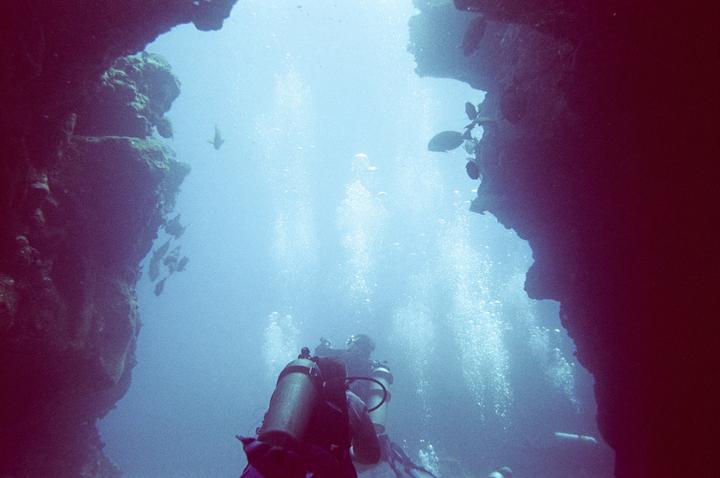 Testing a new (to me) camera | Nikonos V 35mm | Portra 800