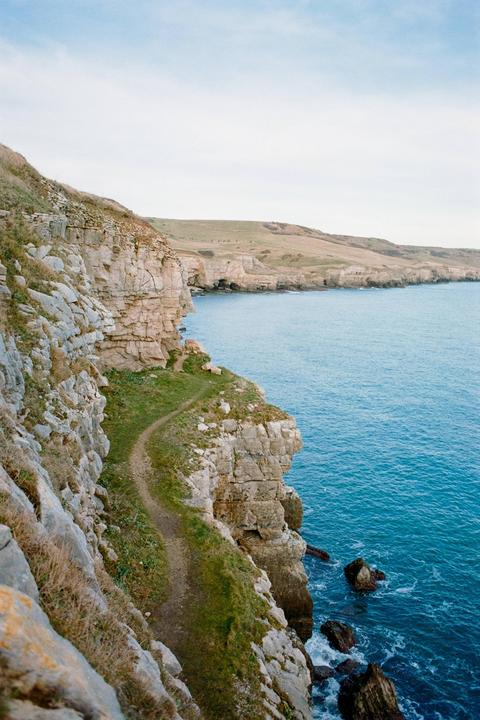 Coast path | OM-2N | 50mm | Gold 200