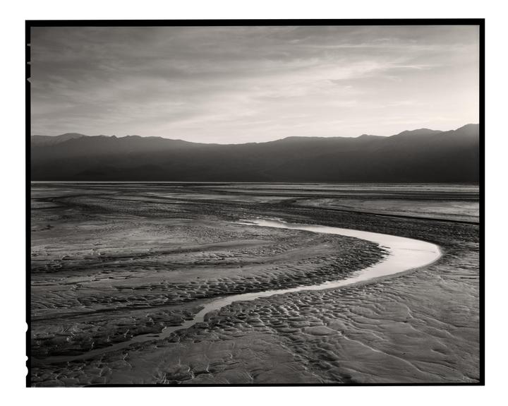 Just before and just after sundown, Death Valley (8x10 HP5+, Fuji W 300mm, Chamonix Alpinist X)