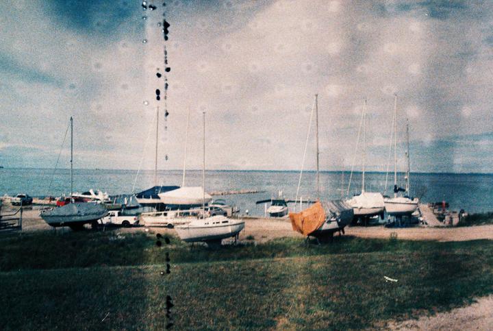 1996 Kodak Ektachrome 100; Cross Processed in C41; Canon AE1-P; Vivitar CF 28mm f/2 & Helios 44-2 f/2