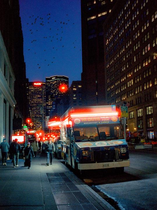 Observations from a night in New York | Leica M6 | Cinestill 800T