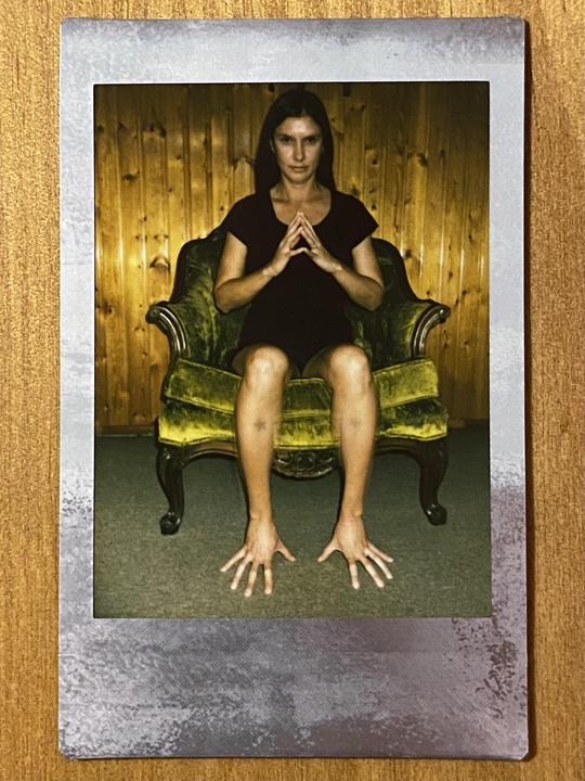 Ugly Feet. Mini instax film using Mini 99 instax camera.