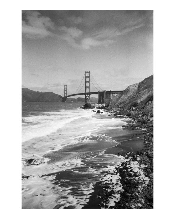 Marshall’s Beach, San Francisco | Olympus XA2 | HP5+