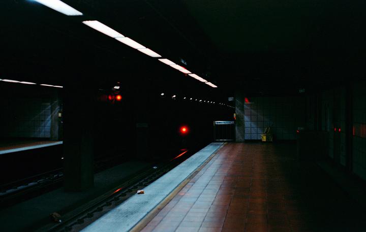 Random photos while riding the Metro (Kodak Vision 3 250D)