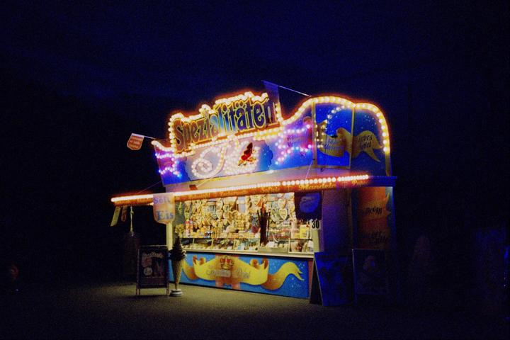 the fair [yashica t4, cinestill 800t]