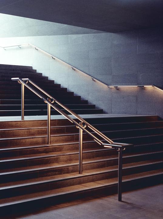 Clean lines of Copenhagen Metro [AE-1 | 50 1.8 | Fuji 400H]