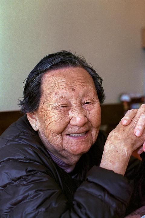 My grandma, 97 years young. | Canon F1N | nFD 50mm f1.4 | Portra 400 home scan