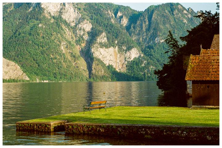 Took the photo but, most importantly, sat there until sunset [Nikon F100, Portra 160]