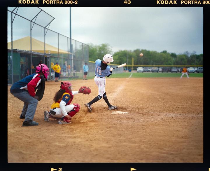 Using a variable ND filter so you can shoot wide open during the day is the best.. Pentax 67 105 f2.4