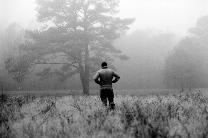 Self portraits. Minolta x570, Kentmere 400.
