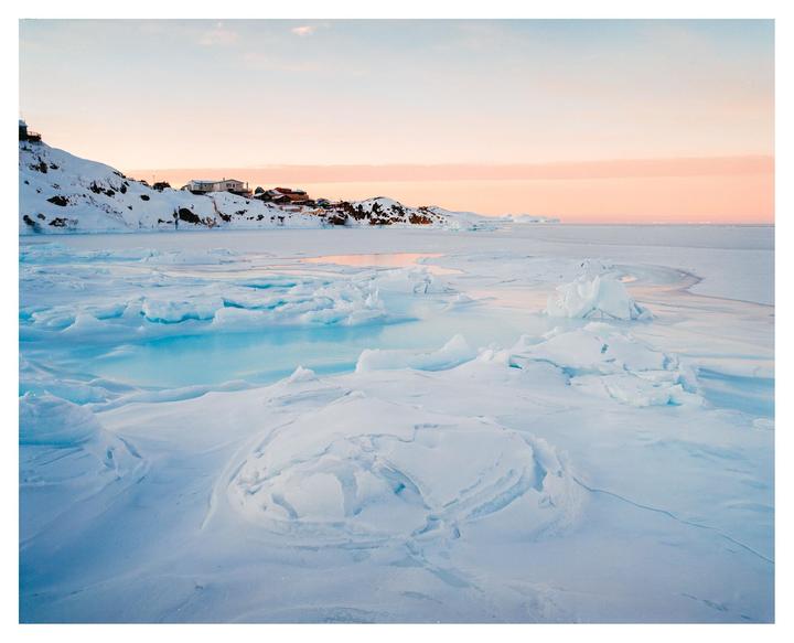Frozen Sea Ice [Pentax 67 / 55mm / Ektar]