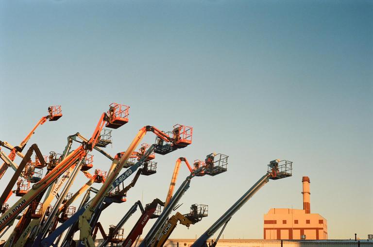 Cranes [Minolta X-700 / 50mm / Portra 400(i think)]