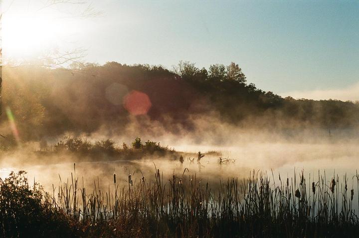 The morning before a run / Nikon FM / Fuji Superia 400 / 50mm