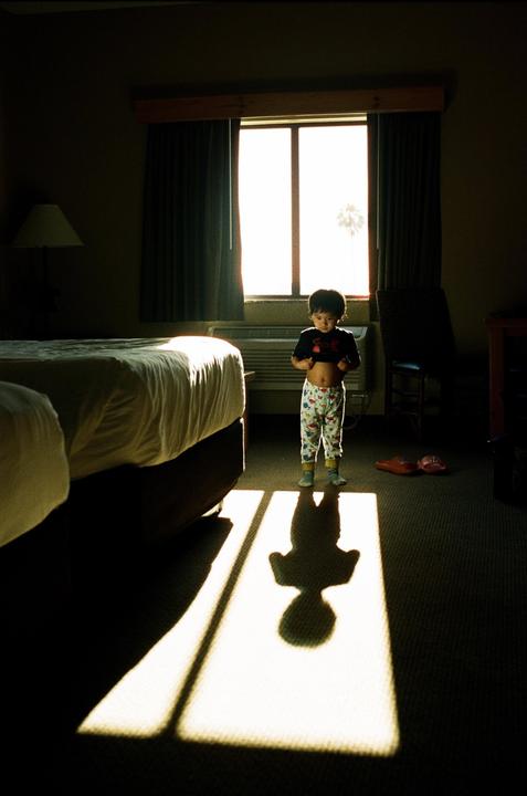 Window light [Nikon F + 50mm f/1.4 + Kodak Portra 800]