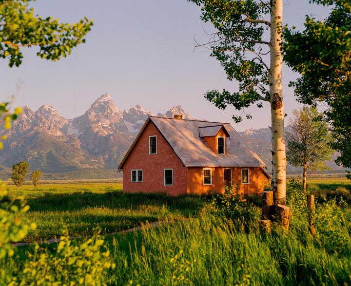 Classic Teton view (Pentax 67ii, 105mm 2.4, Gold 200)