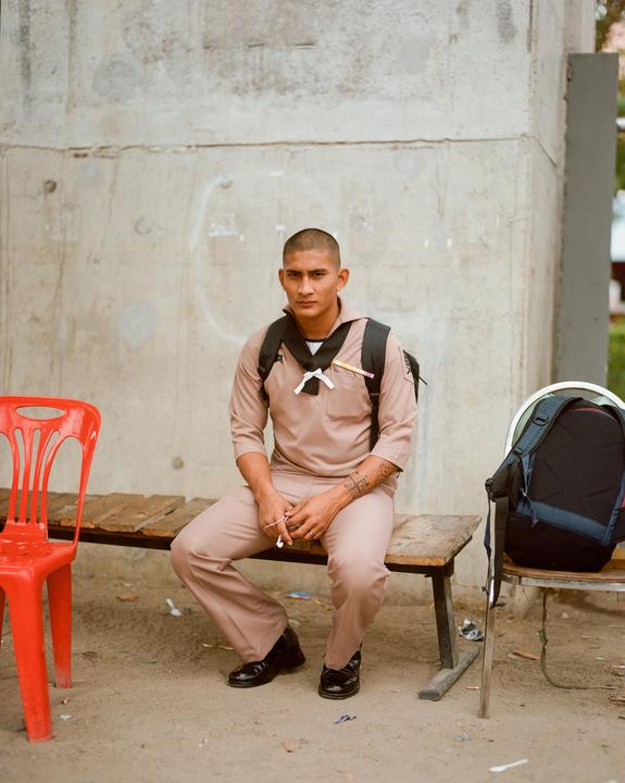 A Thai seaman named Sea. Pentax 67 105mm 2.4, Portra 160