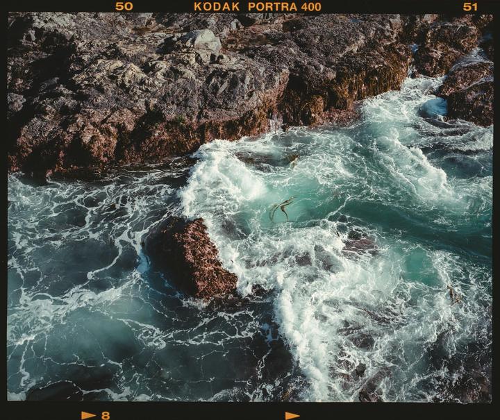 Clean Ocean · Mamiya 7ii 80MM · Kodak Portra 400
