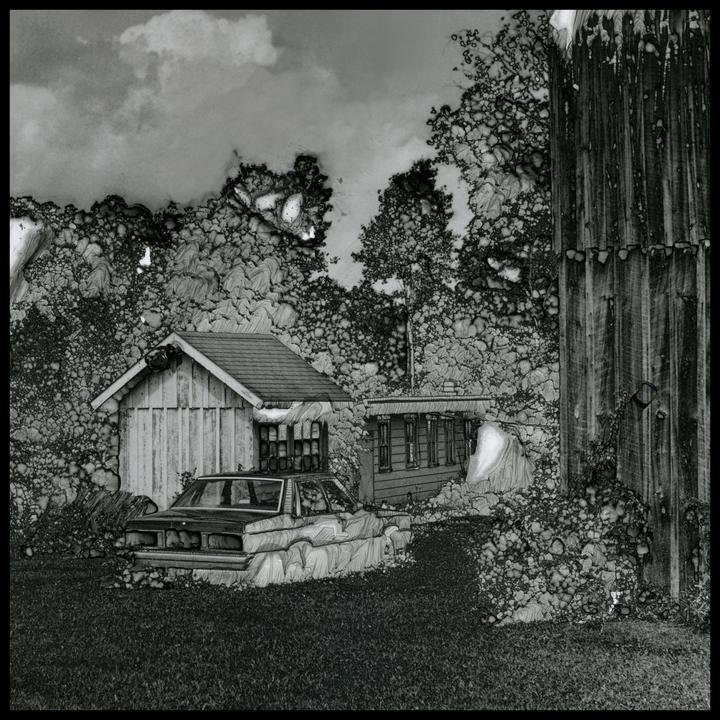 The trip back home. Mordançage of an RC silver gelatin print, shot on a Yashica 635.