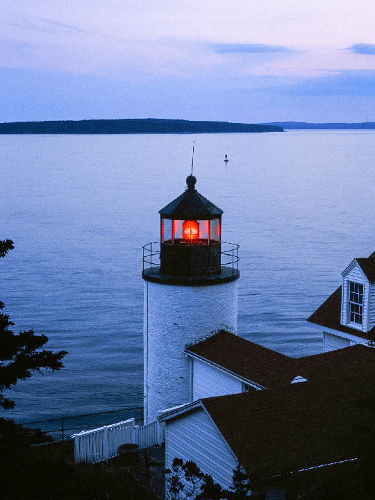 Bass Harbor Head Light [Leica M6, Thypoch Simera 50, Fuji Velvia 50]