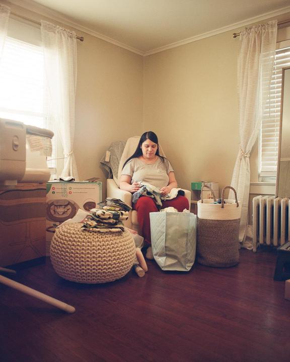 I've been documenting the whole journey as we get ready for parenthood. (mamiya rb67 + 50mm - Portra 800)